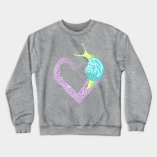 Snail Love Crewneck Sweatshirt